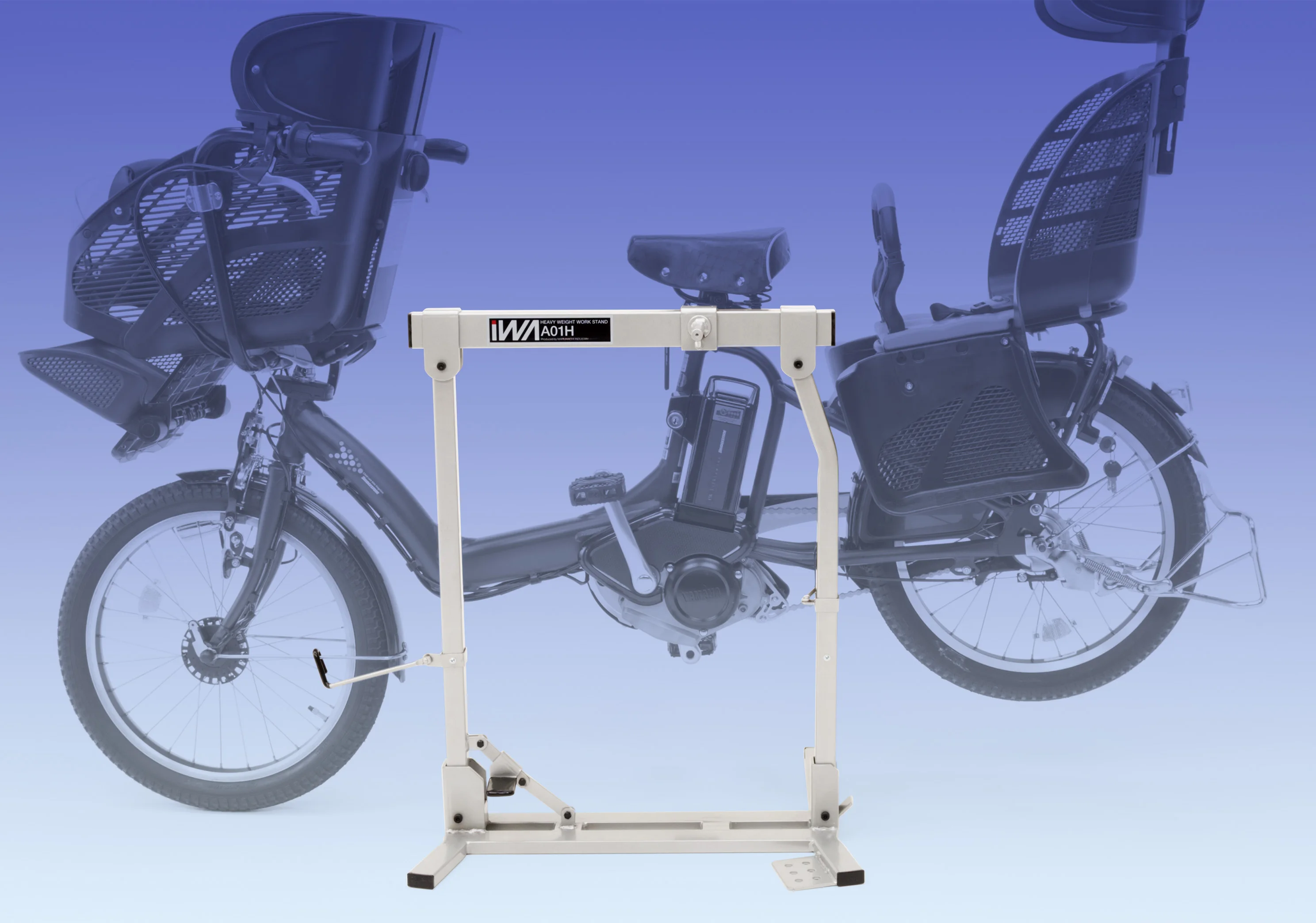 
High quality iWA floor steel park tool repair bicycle vertical stand 