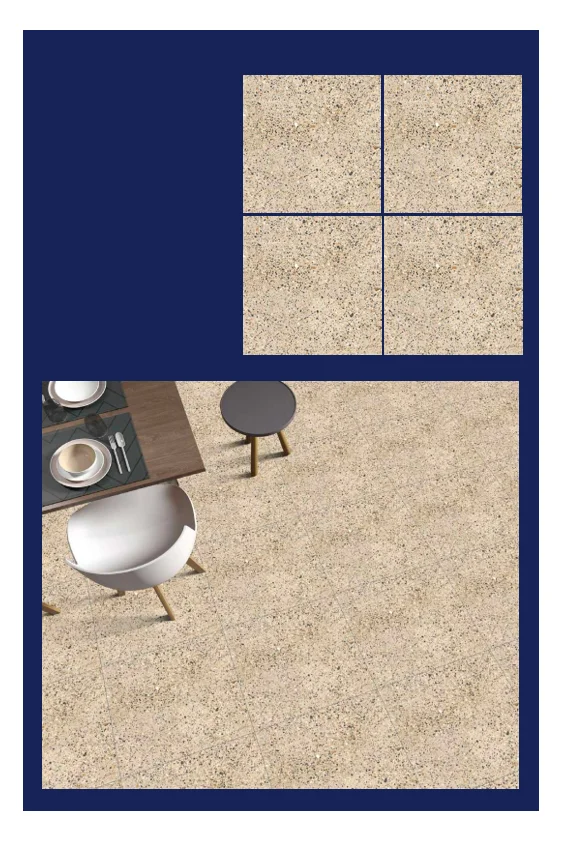 Cosmic Beige Matte Finishing 100% Porcelain Floor Tiles at Wholesale Price from India