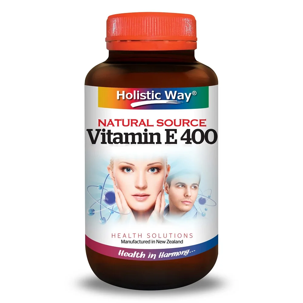 
Healthcare Herbal Supplements 90 Softgels Capsule Holistic Way Vitamin E 400 With Natural Source 