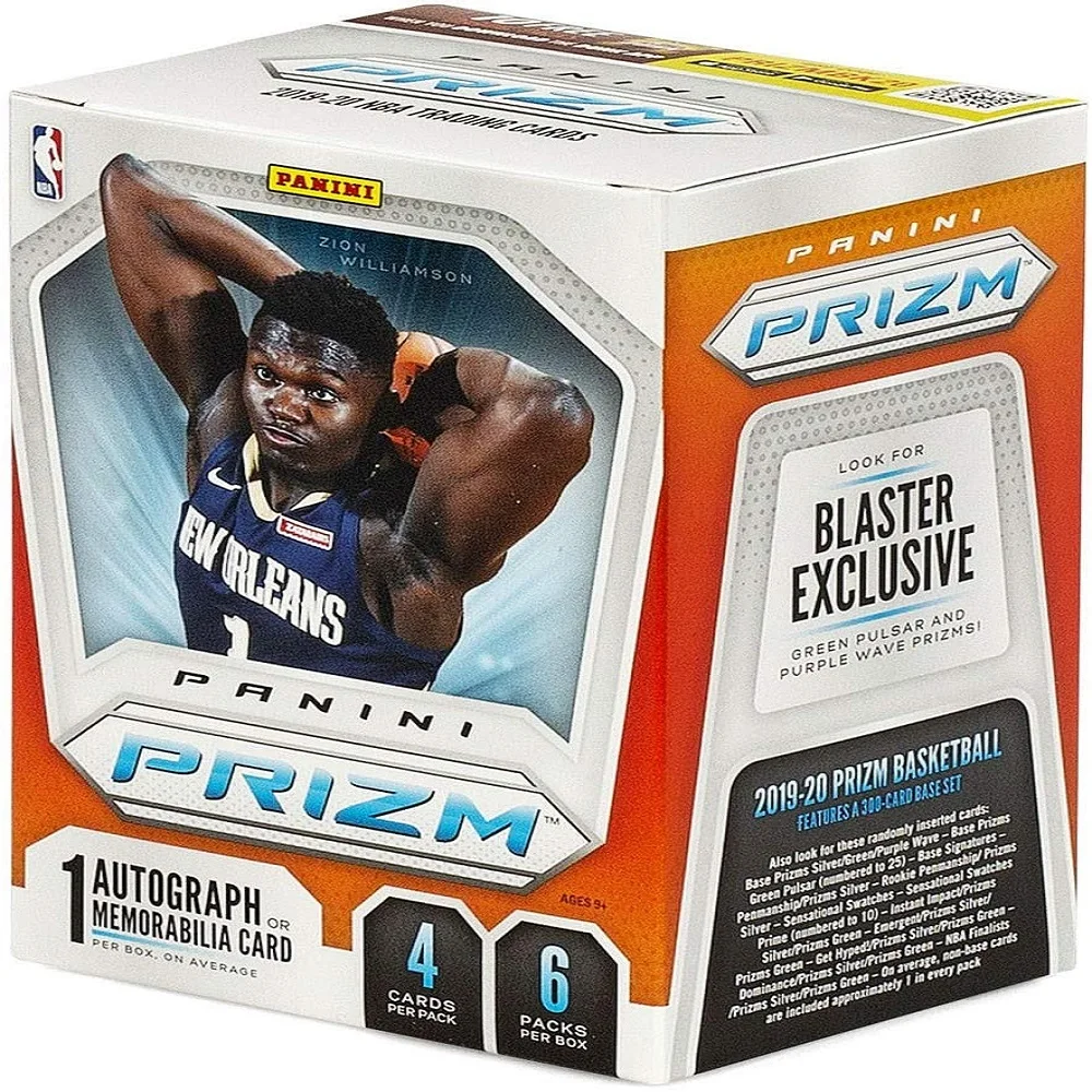 
NNA Original Basketball Blaster Box of Packs with One GUARANTEED AUTOGRAPH or MEMORABILIA Card 