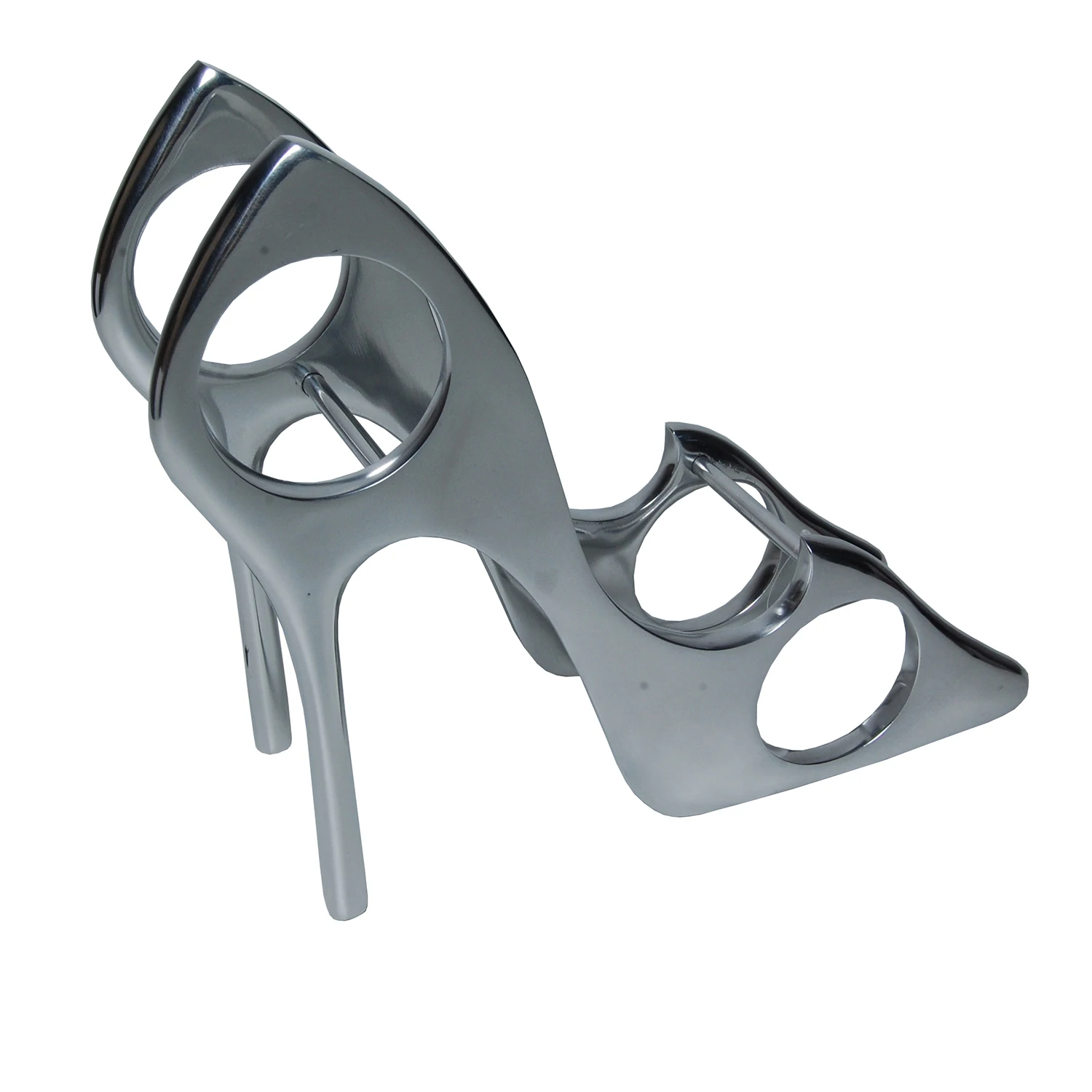 Классическая алюминиевая подставка для вина с якорем посуда бармена металлический держатель Настольная декоративная бутылок на заказ