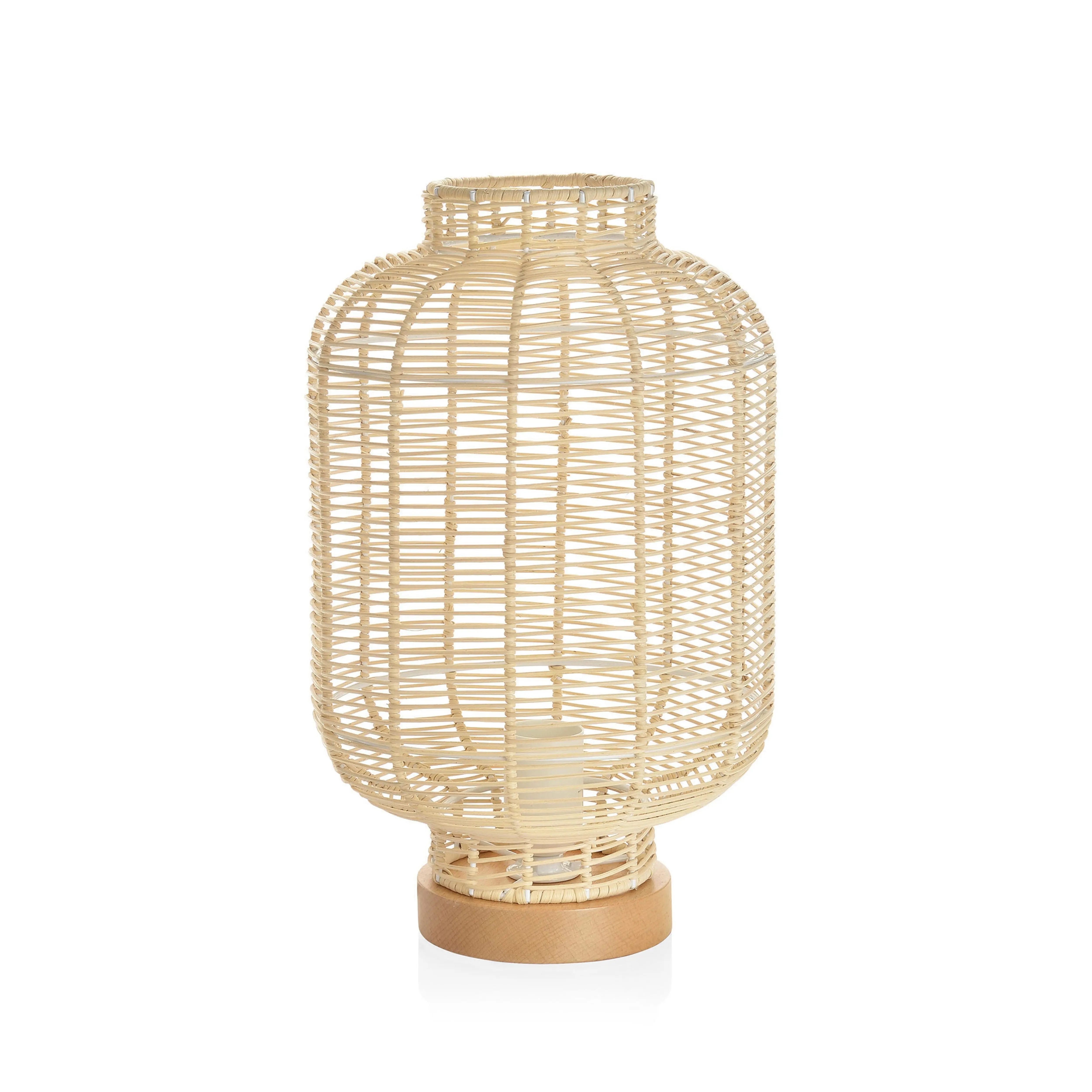 
Arvabil Handmade Natural Rattan, Wood Lamp 