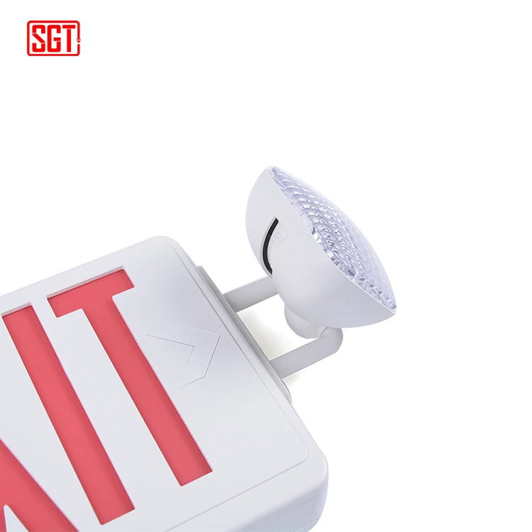 BEST sell Eco two Heads 3.6v Ni-cd Battery Backup LED Combo Emergency exit Light