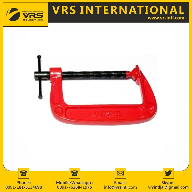 Mini G Clamp 3 Piece Set Universal Flange G Clamp with Custom Logo and Custom Colour for Air Duct