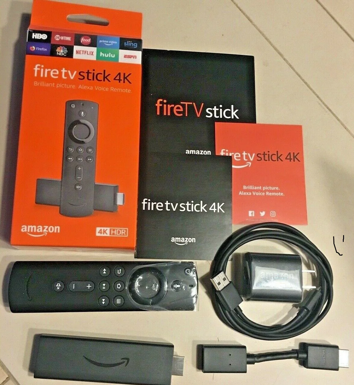 Amazon TV Fire Stick 4K Ultra HD Firestick with Alexa Voice Remote Streaming Media Player