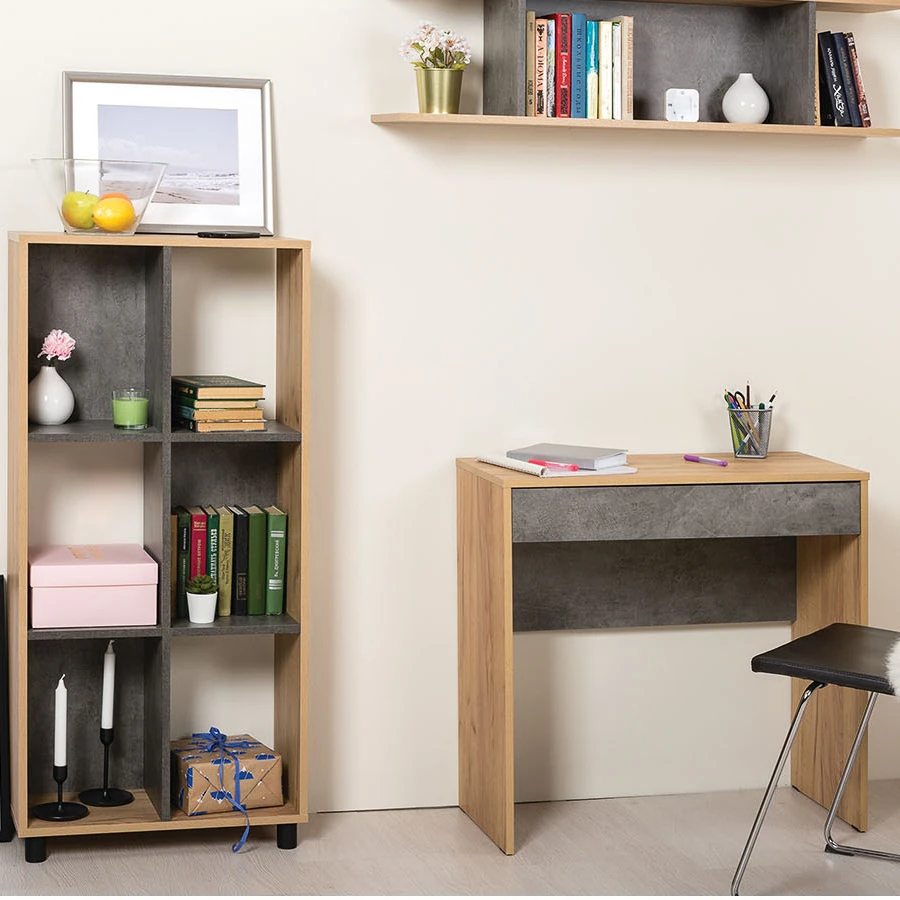 
Shelving unit storage cabinet combination for working study office furniture 