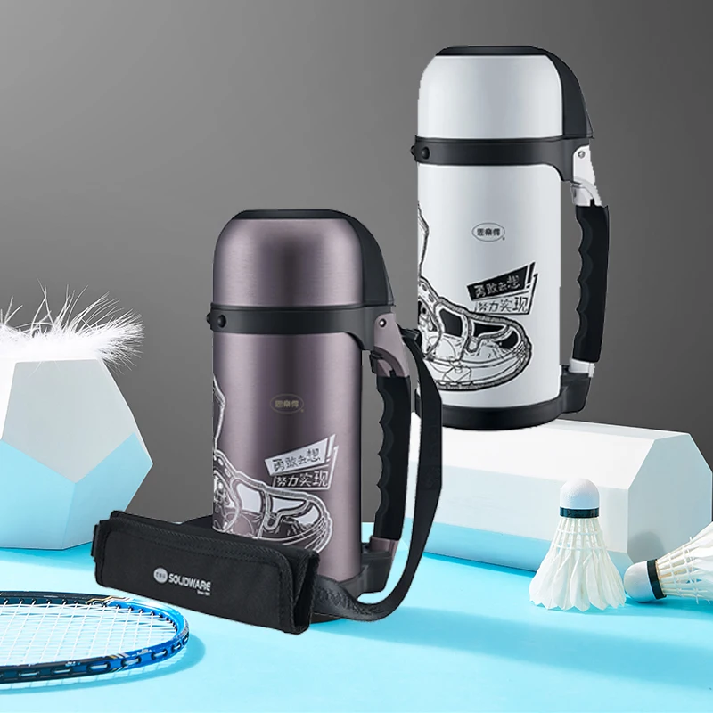 Durable and functional 1.5 litre big capacity stainless steel vacuum flask coffee thermos