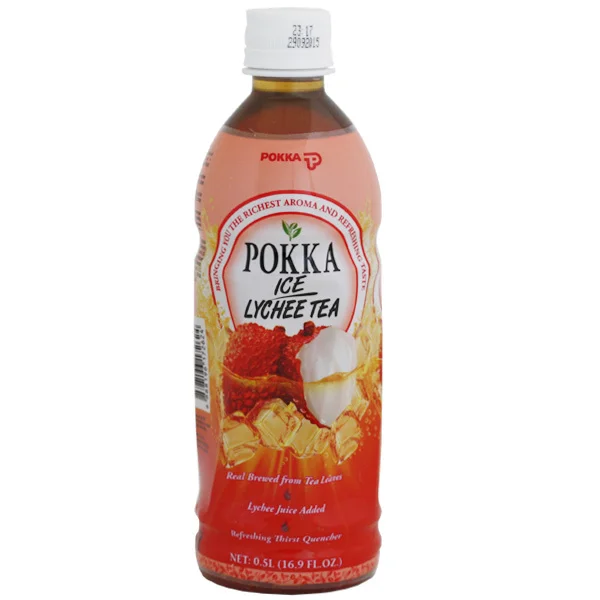 High Selling POKKA Lychee Tea Bottle 24 X 500ML Export From Singapore