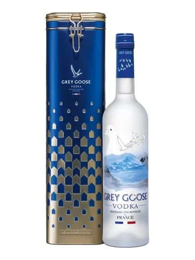  Коллекция Grey Goose La 5 упаковок классической водки в фруктовых выражениях с сортировкой как ясность от D & B Group