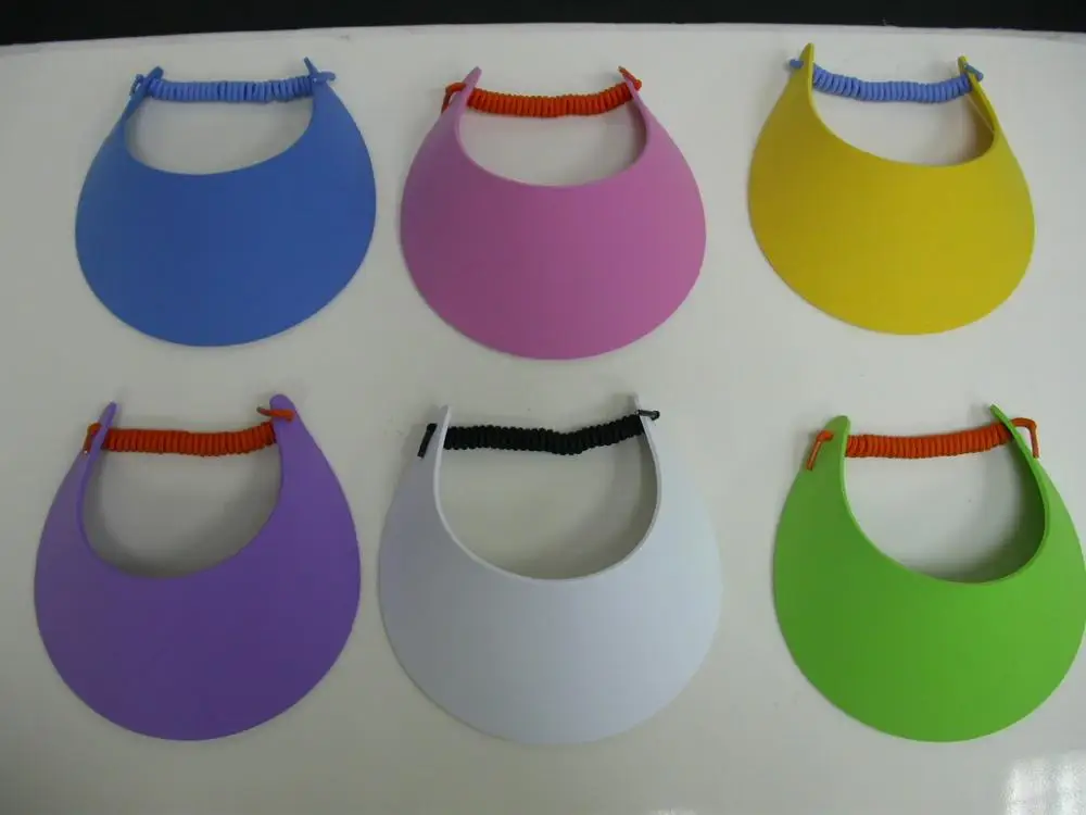 EVA FOAM SUN VISORS, HATS & CAPS