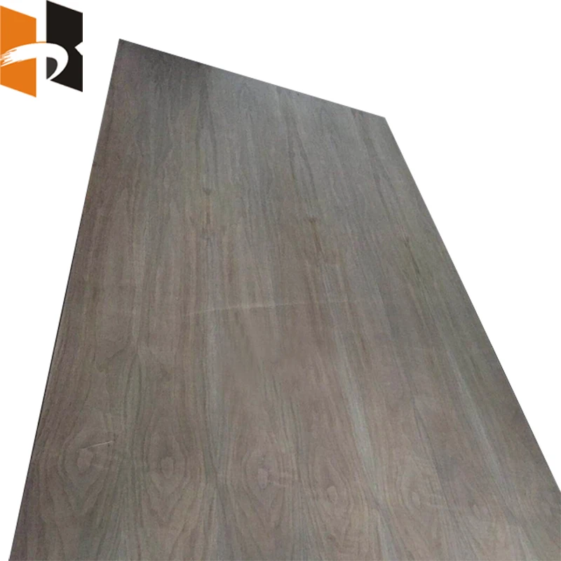 18mm Decorative Natural Teak Walnut Wood Overlay Veneered MDF Panels