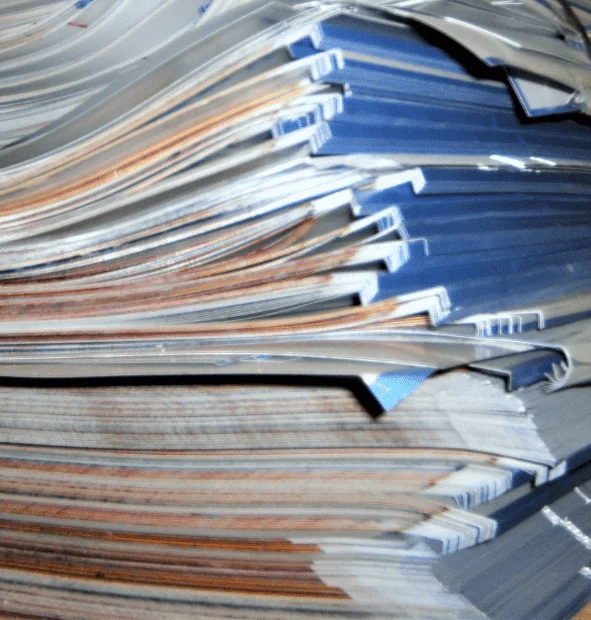 Aluminum Lithographic Sheet Scrap FREE plastic, ink