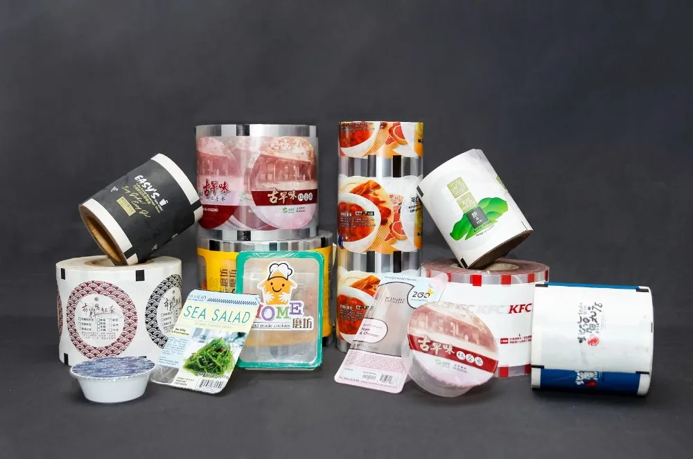 PP, PE, ES, PET-ES Plastic Sealing Films for All Plastic Cup Diameter Less Than 100 mm