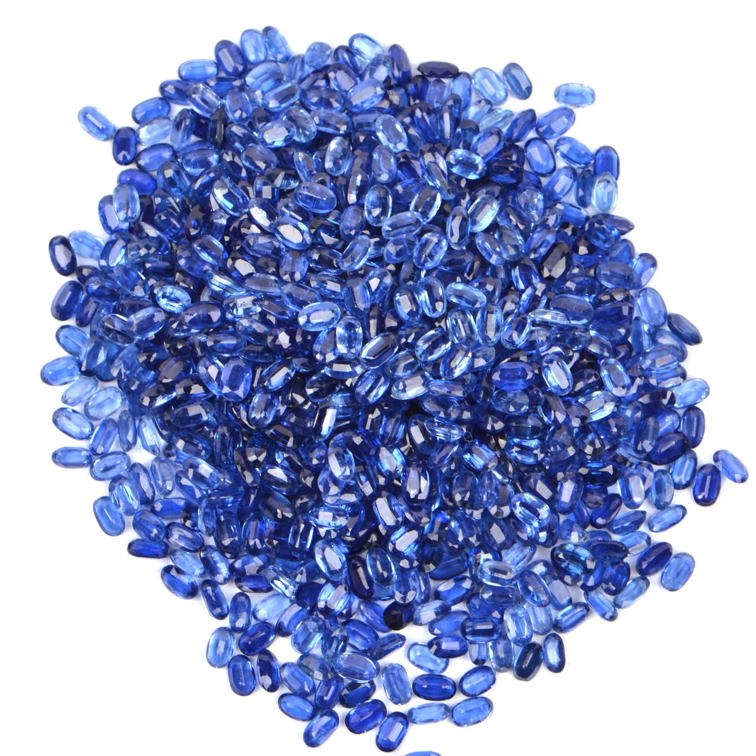  Натуральный Кианит овальной формы граненые камни высокого качества кианитовые