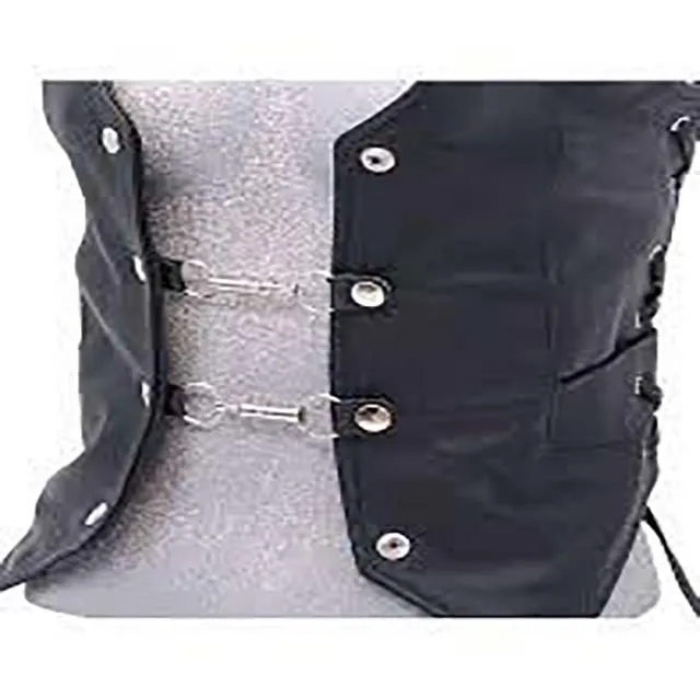 Wholesale Factory Prices of black leather cowboy_vest Ready for Global Shipping