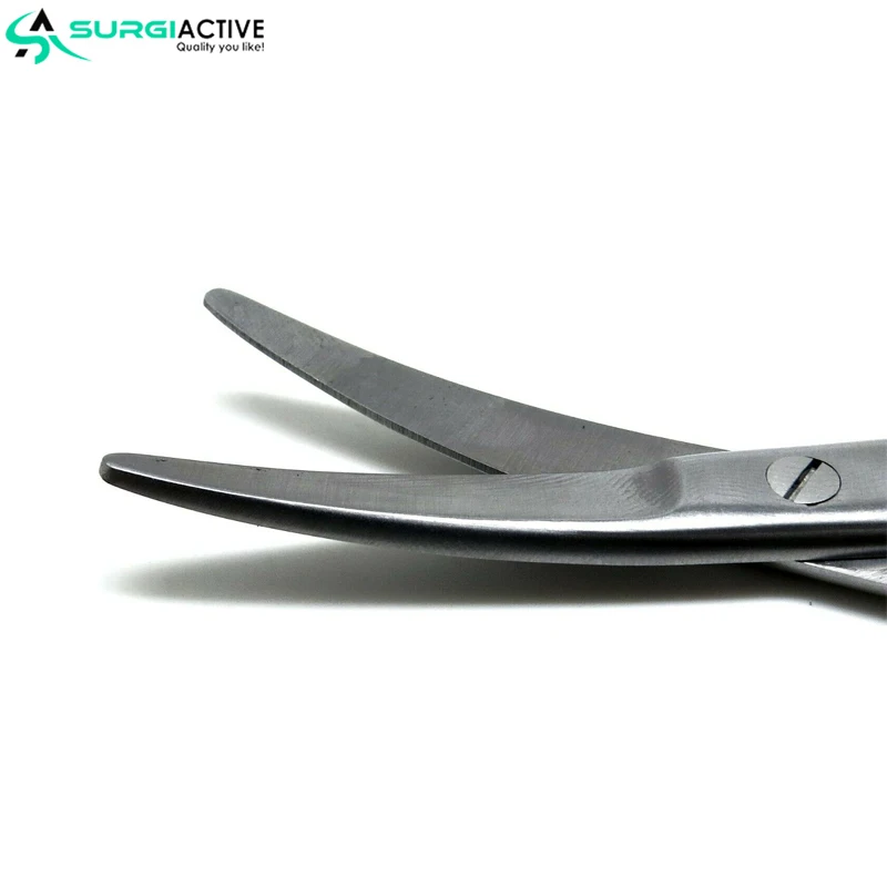 Золотые изогнутые прямые ножницы Mayo из нержавеющей стали хирургические инструменты оптовая цена