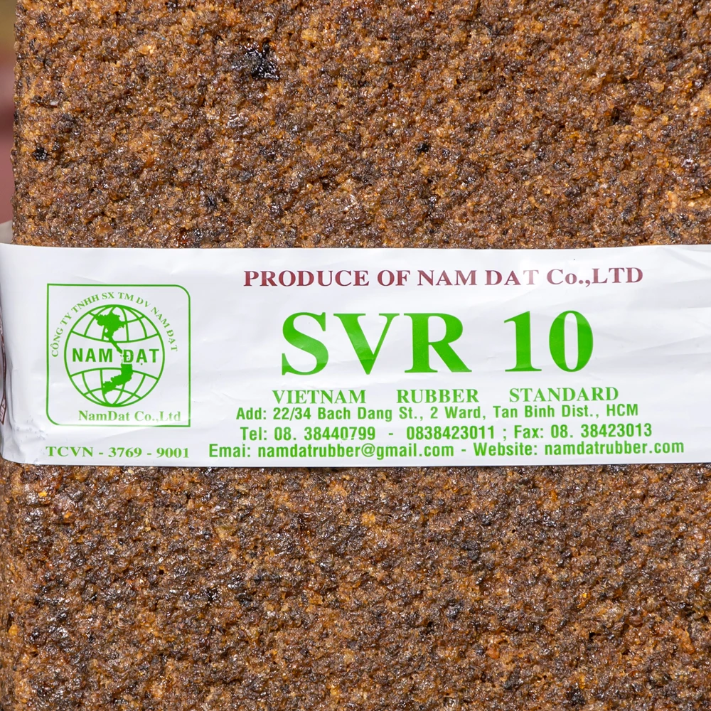 Good Selling Rubber Raw Materials Natural material Rubber SVR 10 (TSR 10) With Brown color and Multi Usage From Vietnam