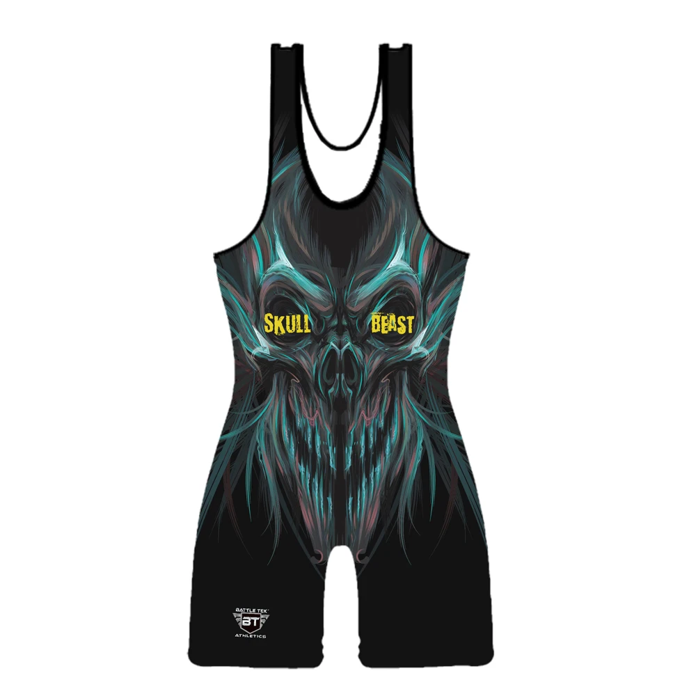 Pakistan Made Customized Wrestling singlets, wrestling body suit, wrestling tights wholesale