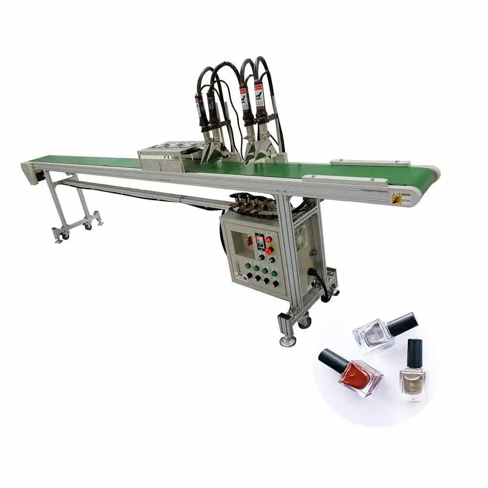 
conveyor belt machine fastener bag stacker conveyor machine jar 