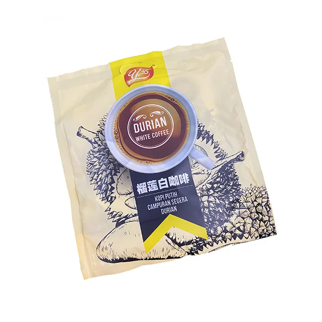 Best Price Durian Instant Coffee In Sachet Rich Durian White Coffee Authentic Durian Coffee In Convenient Packs