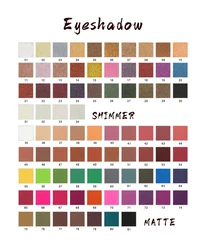 18 Color Highlighter Powder Face Brighten Pressed Matte Glitter Eye shadow Palette Cosmetics Makeup Powder Cake