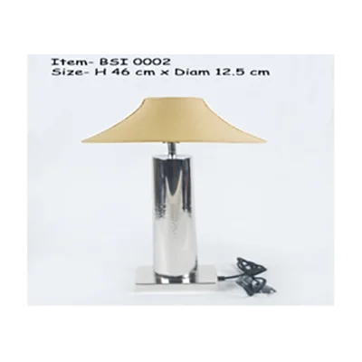 
Золотая Настольная лампа с цилиндрической основой 