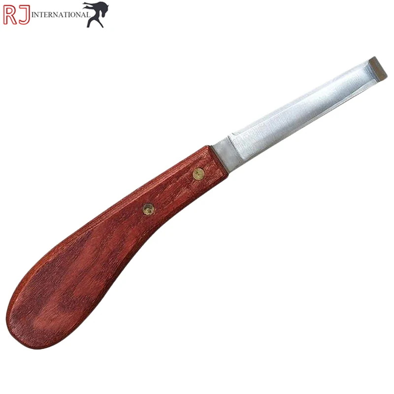 Swiss Hoof Knife Oval Shaped Loop Farrier Horse Trimming Veterinary Sharp Blade Horse Care Horse Hoofs Knifes