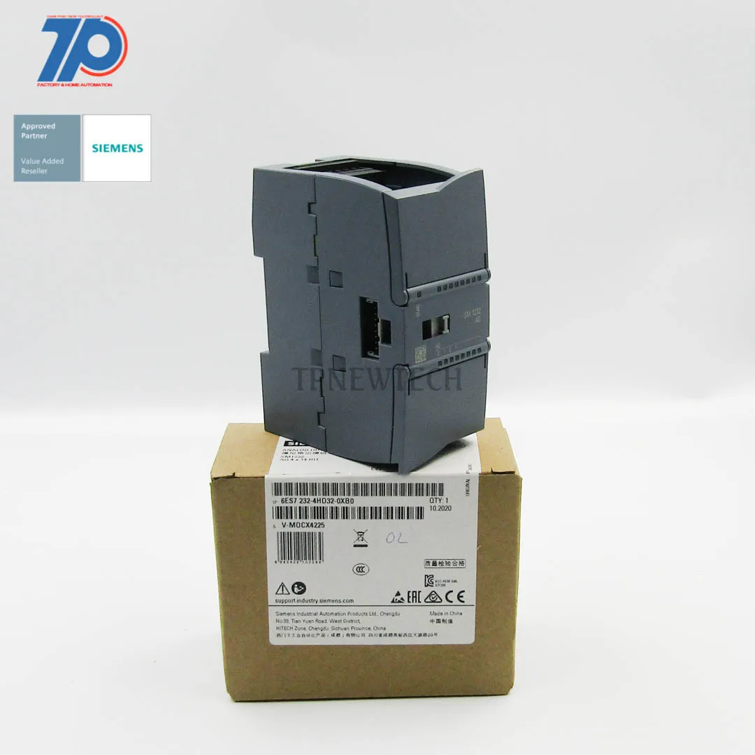6ES7232-4HD32-0XB0 Siemens SIMATIC S7-1200 серии с аналоговым выходом модуль, 45 мА (потребляемый ток);80 мА (объединительная панель), 0. До 2