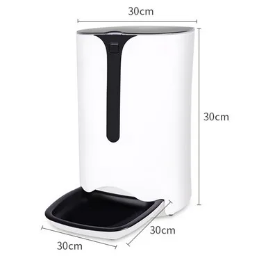 Automatic Pet Feeder With Voice Recording  Pet Dog Cat Food Dispenser Dog Food Feeder
