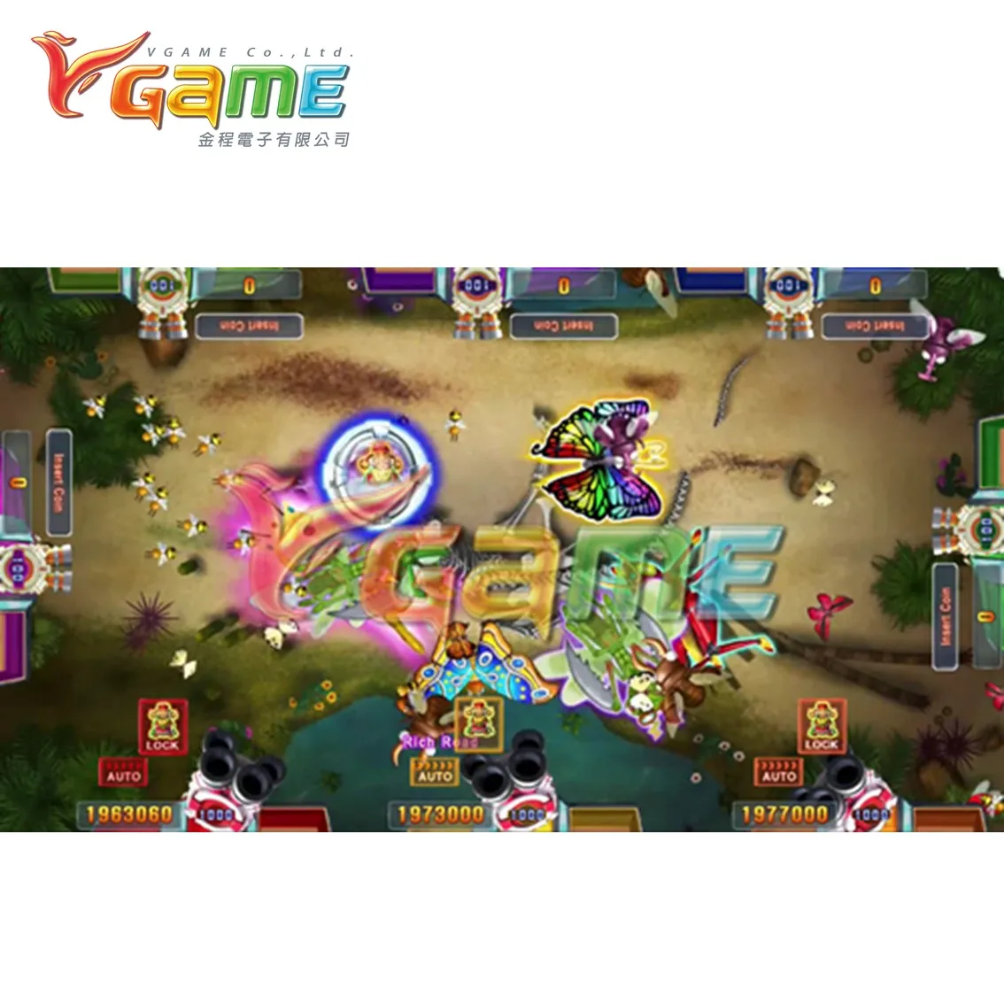 VGAME Fish Table IO Board Fish Game Decoder Box