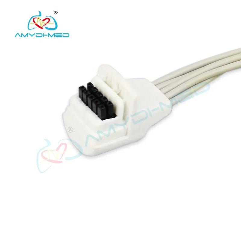  5 Lead АХА Mortara H3 Холтеру кабель ECG кабели