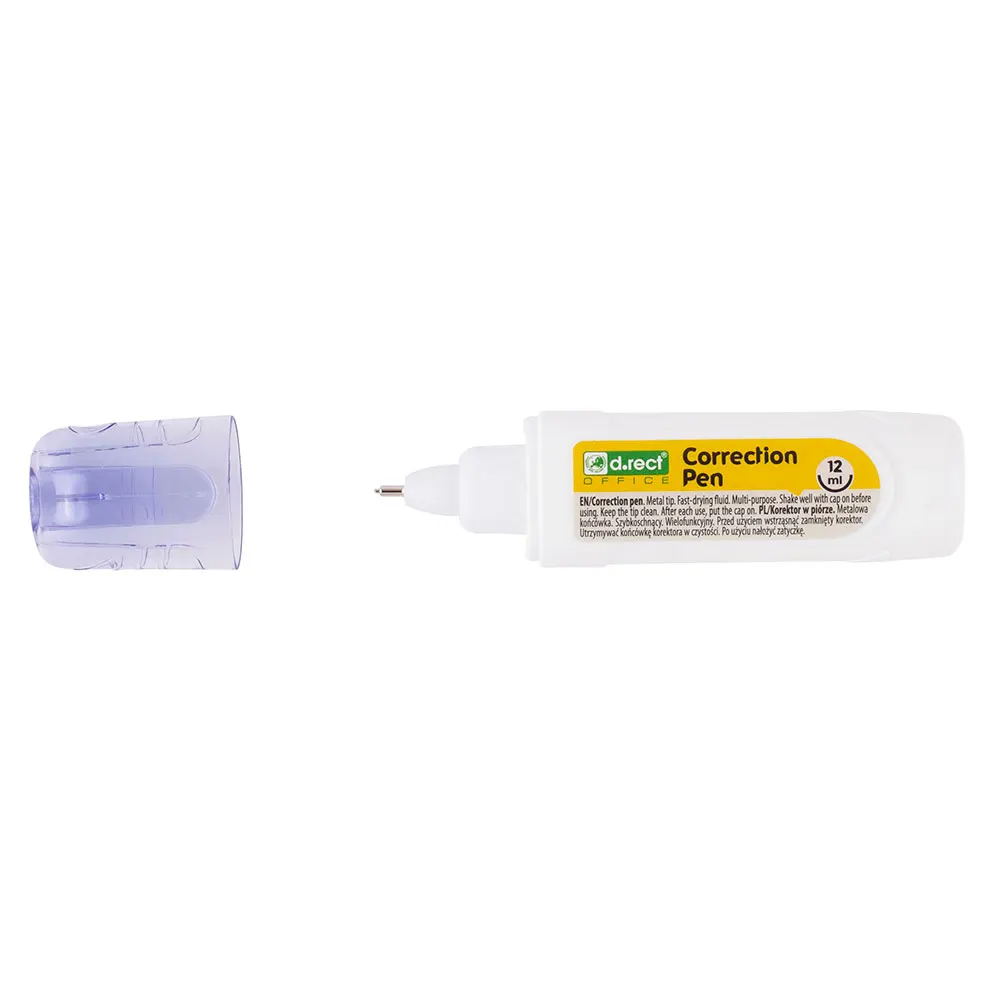 
Корректирующая ручка D.RECT 12 мл 24 шт. 