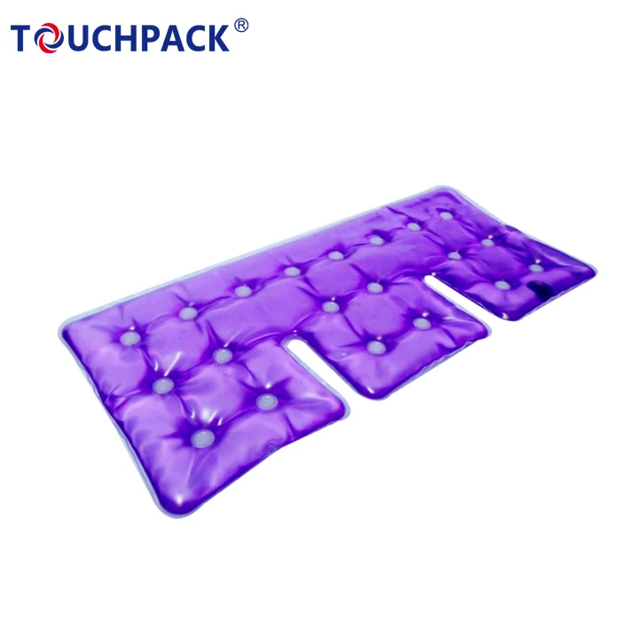 E shape Hot cold pack body comfort click reusable heating pad for neck and shoulder
