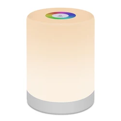 LED Nursery Night Lights for Kids USB Rechargeable smart touch colorful light Lamps  baby night light desk lamp for home