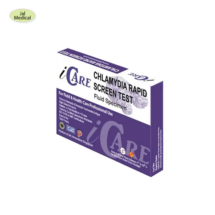 Глобальный экспортер исключительного качества, одноэтапный одноразовый антигенный испытательный набор Chlamydia для быстрого тестирования на продажу