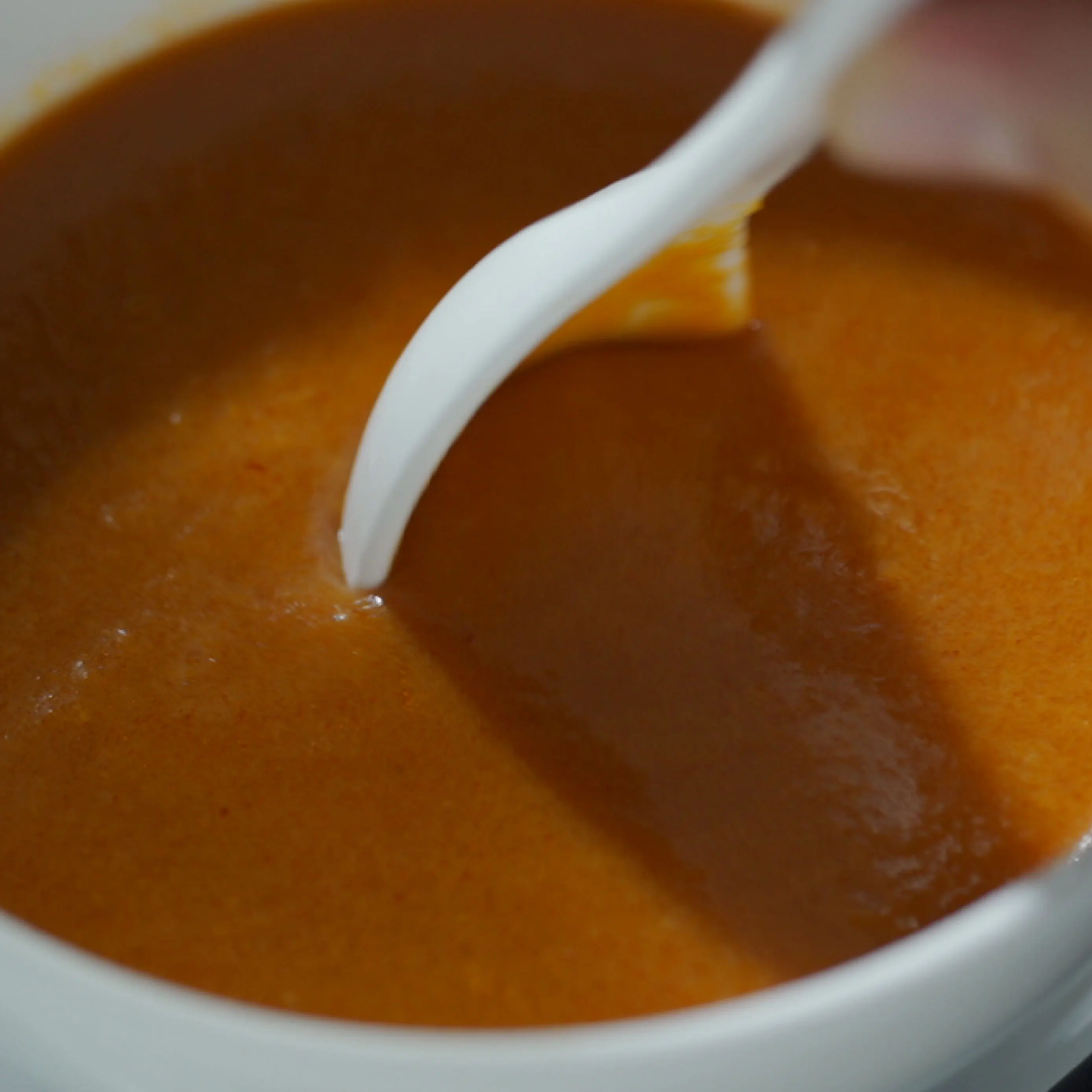 
BlenDeeQuik Brand Chicken and Tomato Concentrated Soup With Low Sodium Formula From Thailand 