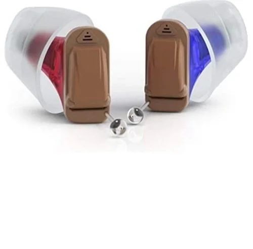 invisible hearing aid Silk 1x click cic digital completely in the canal hearing aids instant fit cic external hearing aid