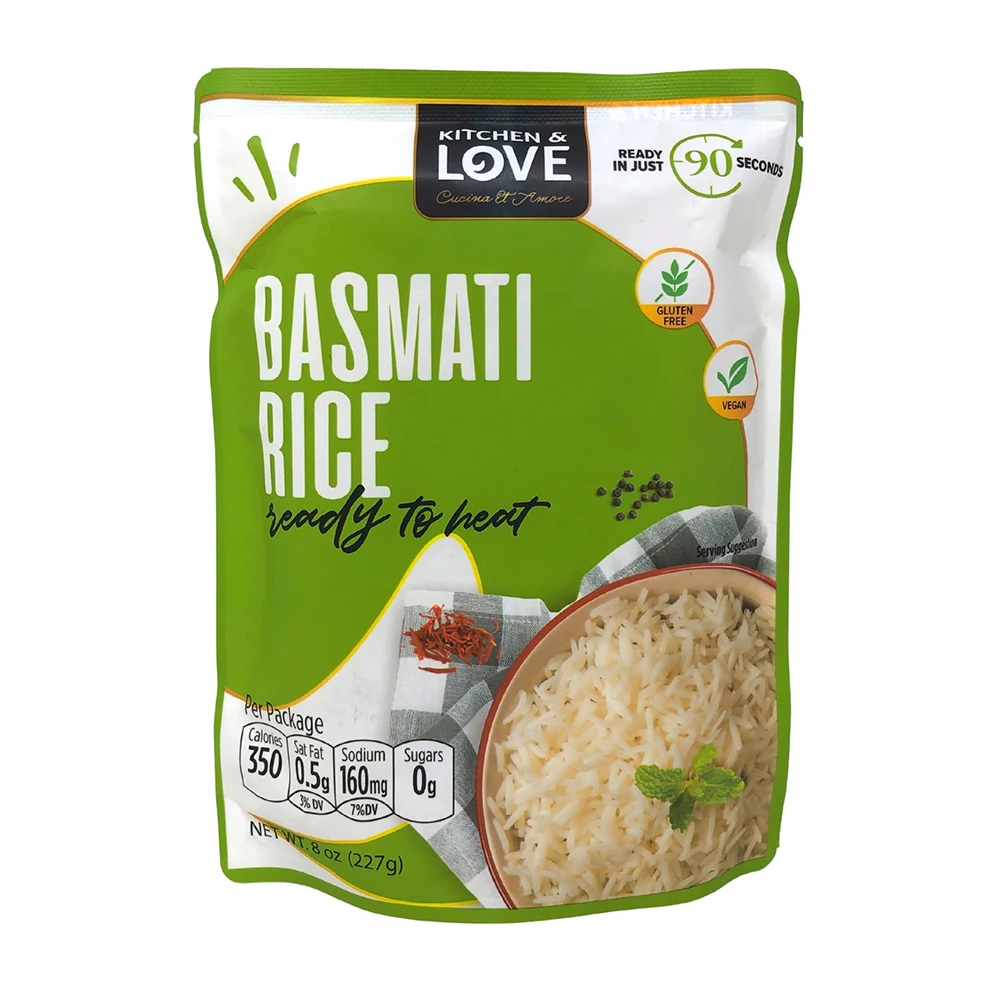 
RTH Basmati Rice Food Ready To Eat Vegan Gluten Free Pre Cooked 