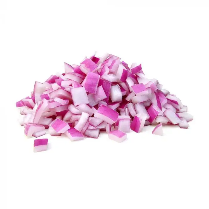 Frozen Purple Onion Good Quality Affordable Rice IQF Onion Dices in Vietnam