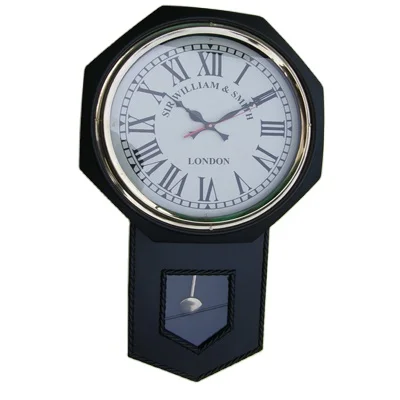 home office decor Vintage wood Clock wall clock