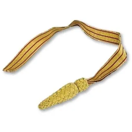 New high best quality military sword knot bullion wire with cord bullion wire sword knot for army silver and gold sword knot