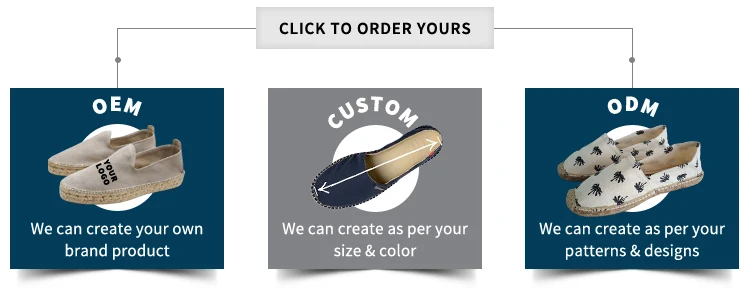 Espadrilles Latest Designed Espadrilles Light Weighted Comfortable Espadrille Shoes with Chicken Embroidery Fabric and Cotton Twill Lining