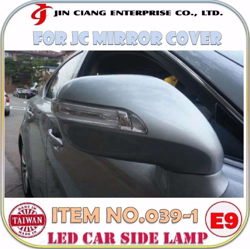 Специальный автомобиль JC зеркальная крышка ES350 IS250 ISF LS LX570 светодиодная боковая лампа