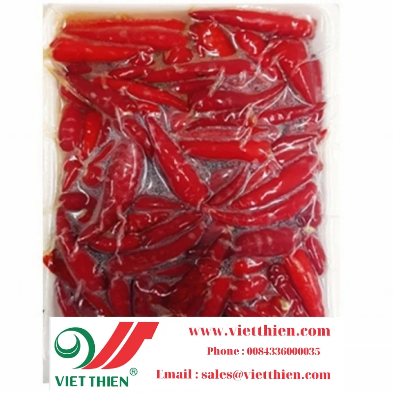 Замороженные перцы Чили вьетнамские сельскохозяйственные продукты экспортируются с высоким качеством и хорошей ценой особенно очень безопасны
