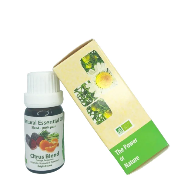 Natural Citrus Blend Essential Oil blend 100% Pure Fresh Air fresh peaceful sleep wholesale factory organic good price