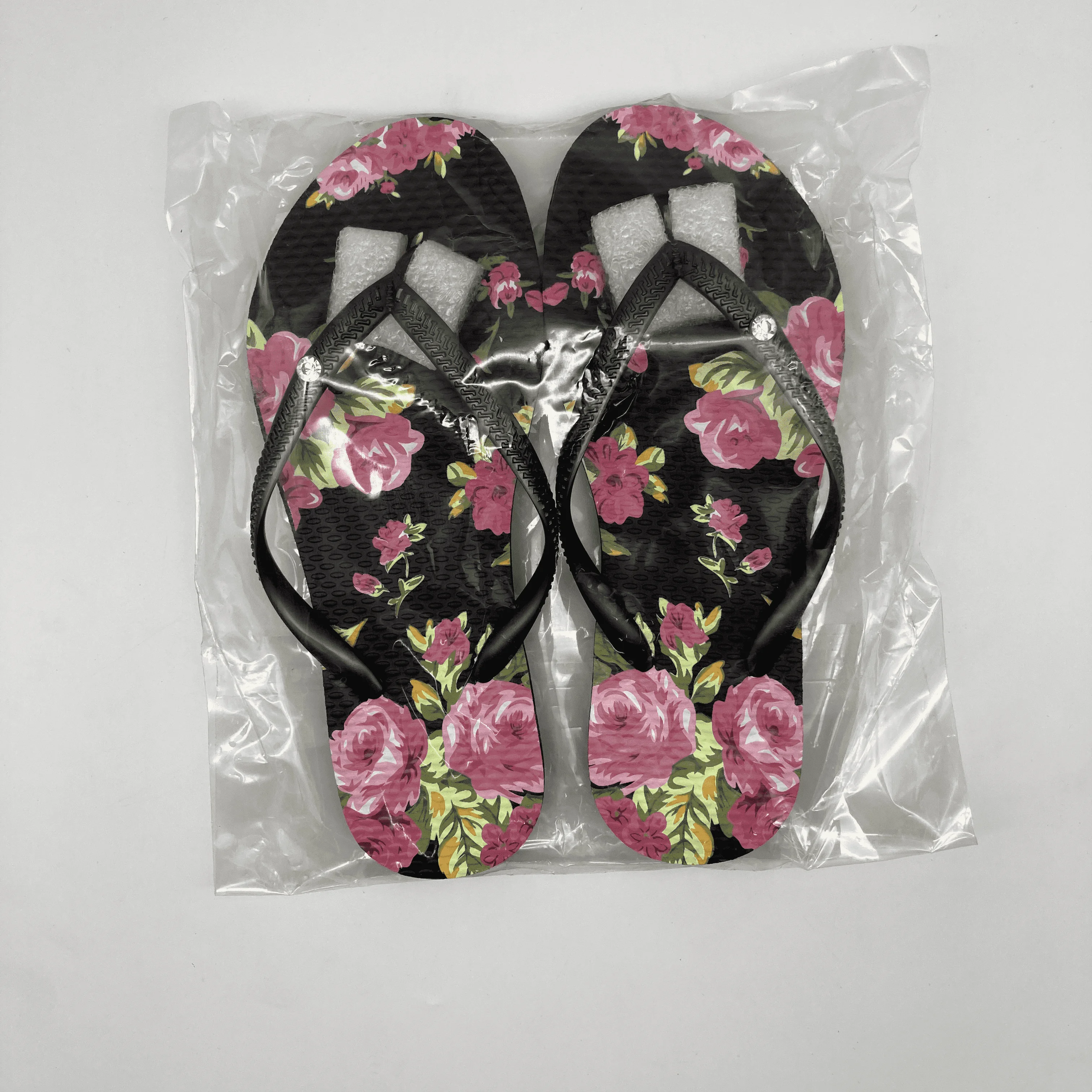 
Top sale kid rhinestone high heel ladies flip flops 