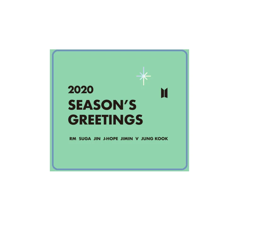 
[ BTS ALBUM OFFICIAL ] Limited Edition _ Official Original Album Supplier_ 2020 BTS Season greetings 