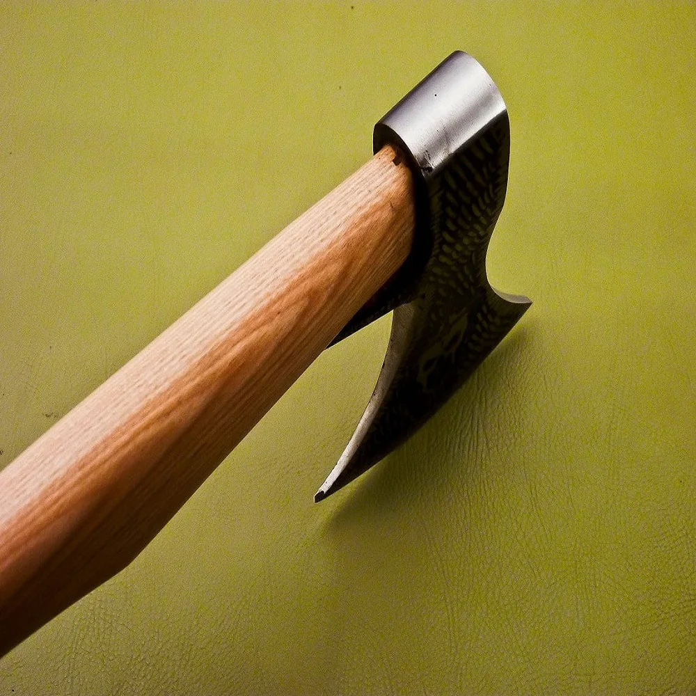 Топор Ручной работы из дамасской стали в стиле викингов, топор для кемпинга, высококачественный Тактический топор с кожаным чехлом AX-28