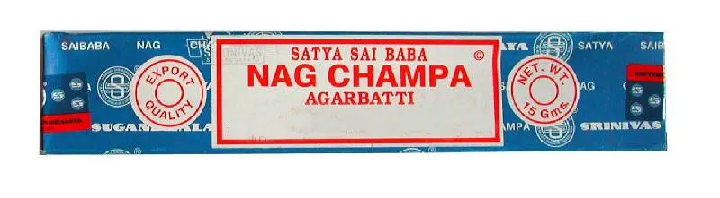Оригинальная палочка для благовоний Jasmine Satya Nag Champa индийская ароматическая