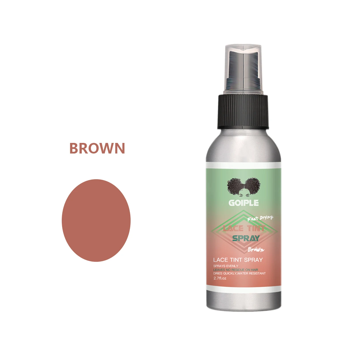 High Quality Lace Dyeing Spray 100Ml Dye Is Naturally Suitable For Different Skin Types Wig Lace Tint Spray